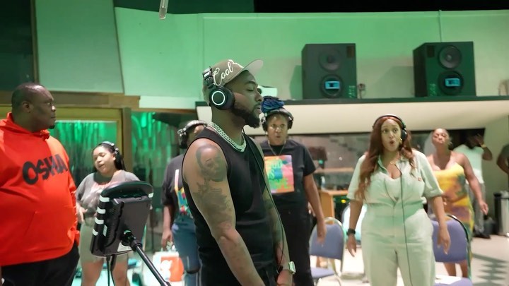 Stand Strong: Davido features Kanye West's choir, The Samples in new single